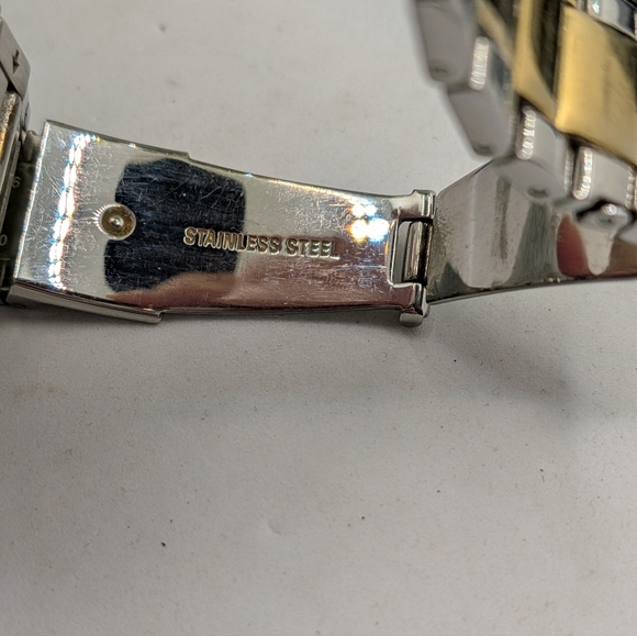 Coach Madison Two-Tone Crystal Watch | Mother of Pearl Dial - Picture 4 of 5